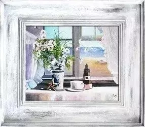 Marynistyczna - Okno z widokiem na morze - 66x76 cm - G10014