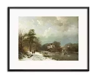 Passe partout - Odejście zimy - 21x26 cm - G98491