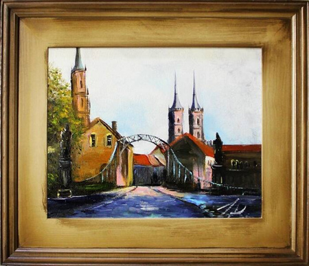 Wrocław - Most Tumski - 30x35 cm - G16001