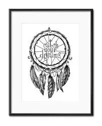 Indiański łapacz snów - 21x26 cm - G99305