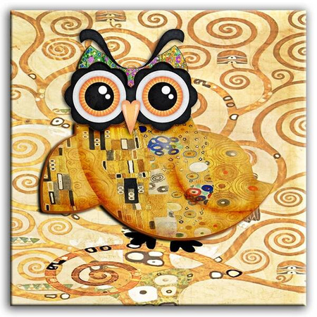 Sowy - Sówka Weronika - 30x30 cm - G93541
