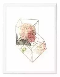 Kwiat w szkatułce - 33x43 cm - G98455