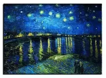 Vincent van Gogh - Gwiaździsta noc nad Rodanem - 50x70 cm - G92540