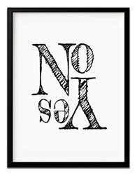 Cytaty, hasła, napisy - Yes No - 33x43 cm - G100230