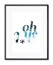 Passe partout - Oh - 21x26 cm - G98486