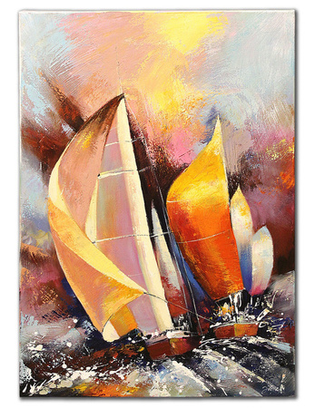 Obraz olejny - Marynistyka - 110x150 cm - G118997