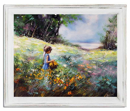 Obraz olejny - Pejzaż nowoczesny - 48x58 cm - G104984