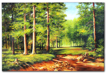 Obraz olejny - Pejzaże - 80x120 cm - G119000