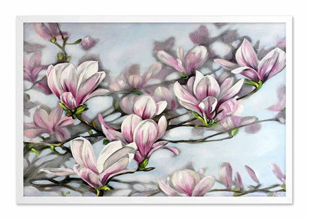 Kwiaty nowoczesne - Kwitnienie - 63x93 cm - G100521