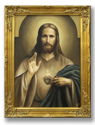 Obraz olejny - Religijne - 64x84 cm - G118278