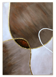 Obraz olejny - Abstrakcyjne - 60x90 cm - G111350