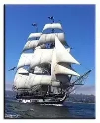 Krajobrazy - Żaglowiec - 40x50 cm - G93096