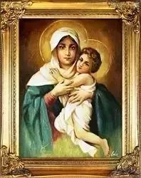 Maryja - Madonna z Dzieciątkiem - 40x50 cm - G02535