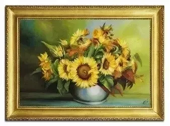 Obraz olejny - Kwiaty - 75x105 cm - G96492