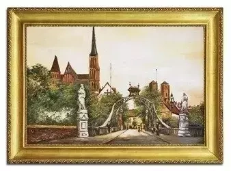 Wrocław - Most Tumski - 75x105 cm - G05762