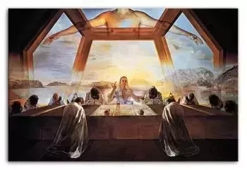 Salvador Dali - Ostatnia wieczerza - 60x90 cm - G93742