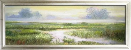 Pejzaż tradycyjny - Rozlewisko - 68x168 cm - G17429