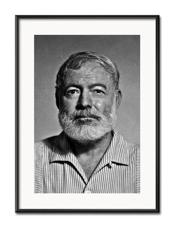 Portret Hemingwaya - 31x41 cm - G100490