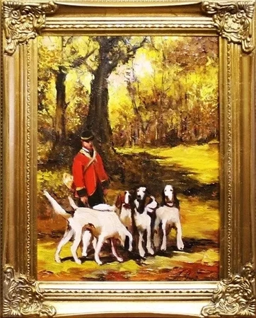Polowanie - Myśliwskie ogary - 105x75 cm - G04465