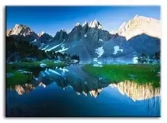 Krajobrazy - Zimowe szczyty - 50x70 cm - G93114