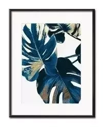 Niebieska roślina - 21x26 cm - G98842