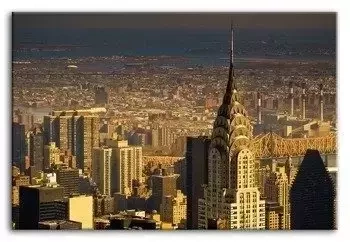 Krajobrazy - Metropolia zalana słońcem - 60x90 cm - G94805