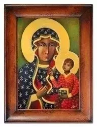 Obraz olejny - Matka Boska - 87x117 cm - G103121