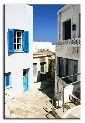 Krajobrazy - Greckie patio - 60x90 cm - G92983