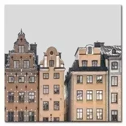 Kamienice Kopenhagi - 60x60 cm - G103742