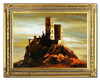 Zamki i pałace - Ruiny zamku na wzgórzu - 40x50 cm - G05239