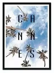 Cannes pod palmami - 53x73 cm - G100872