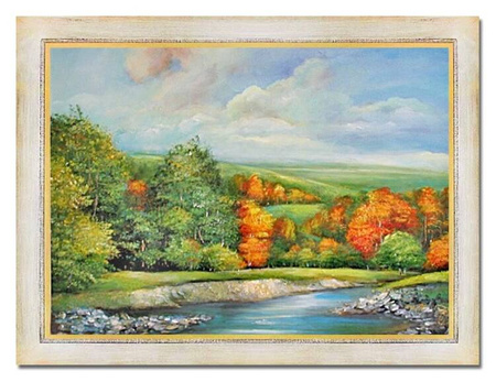 Pejzaż tradycyjny - Pola bezkresne - 63x84 cm - G06578