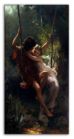 Pierre Auguste Cot - Wiosna - 90x45 cm - G93798