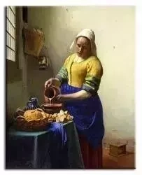 Jan Vermeer - Mleczarka - 40x50 cm - G92563
