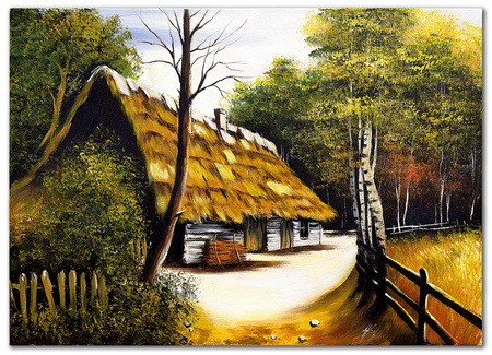Obraz olejny - Pejzaże - 50x70 cm - G119305