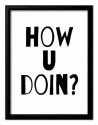 Cytaty, hasła, napisy - Jak się masz? - 23x28 cm - G98452