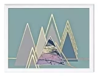 Złote szczyty - 33x43 cm - G98457