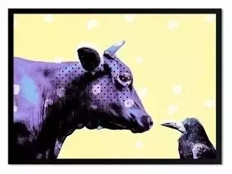 Pop Art - Dziwne spotkanie - 53x73 cm - G99253