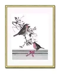 Wróble - 21x26 cm - G98983