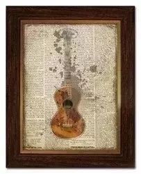 Retro - Gitara - 40x50 cm - G95331,