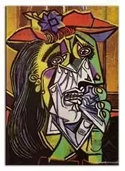 Pablo Picasso - Płacząca kobieta - 50x70 cm - G93491