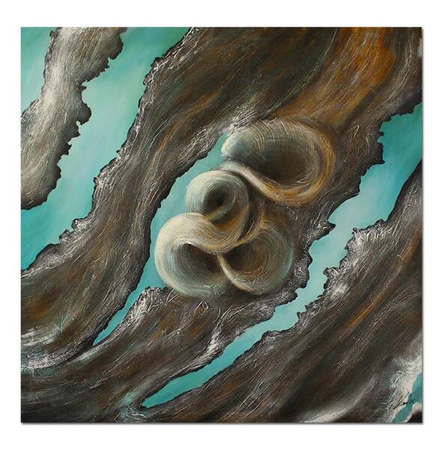Obraz olejny - Abstrakcyjne - 100x100 cm - G116109