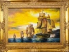 Marynistyka - Karawana żaglowców - 90x120 cm - G16503