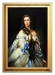 Franz Xaver Winterhalter - Madame Barbe de Rimsky Korsakov - 75x105 cm - G98403