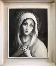 Maryja - Święta Panienka - 56x66 cm - G06282