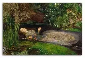 John Everett Millais - Ofelia - 60x90 cm - G93761