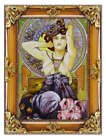 Obraz olejny - Alfons Mucha - 80x110 cm - G97426