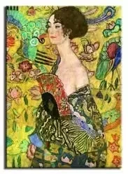 Gustav Klimt - Kobieta z wachlarzem - 50x70 cm - G92498