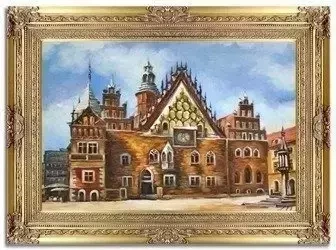 Wrocław - Wrocławski ratusz - 90x120 cm - G06329
