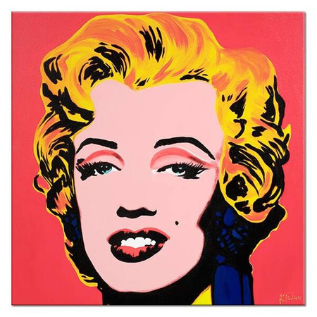 Obraz olejny - Pop Art - 60x60 cm - G105710